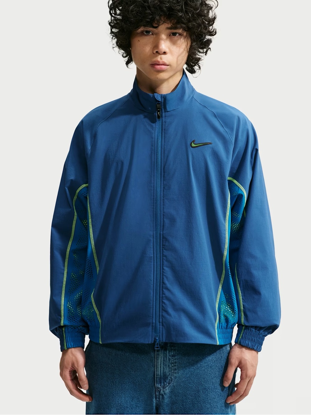 Nike Mens SB Ishod Track Jacket Court Blue IF0438-476 Size Medium NWT Ishod Wair - Picture 2 of 7